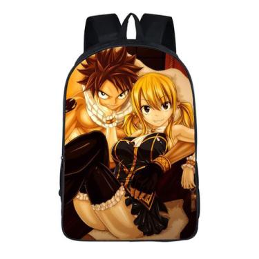 Imagem de Mochila escolar Fairys Tails Anime para crianças - yiweisai
