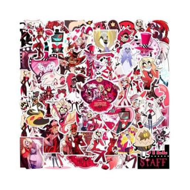 Imagem de Adesivos De Desenho Animado Helluva Boss 10 30 56PCS PVC Impermeáveis 