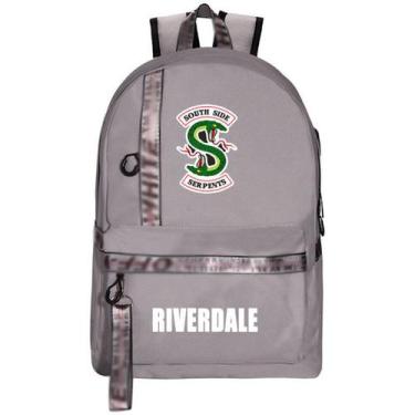 Imagem de Mochila escolar Riverdales Kids Bag 30x13x43cm Algodão-Poliéster - yiw