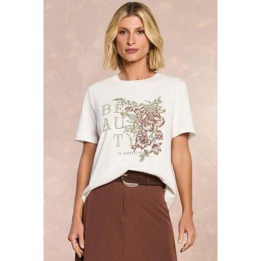 Imagem de T-SHIRT FEMININA DOCE TRAMA REF:106408-Feminino