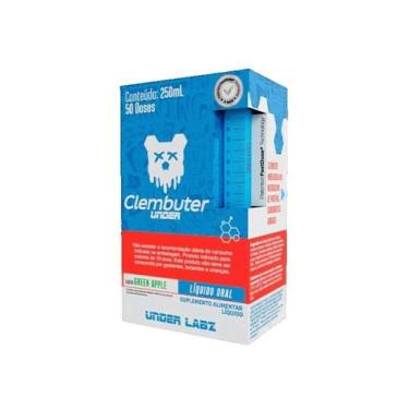 Imagem de Clembuter Under Labz 250ml Green Apple Termogenico Liquido com Cafeina