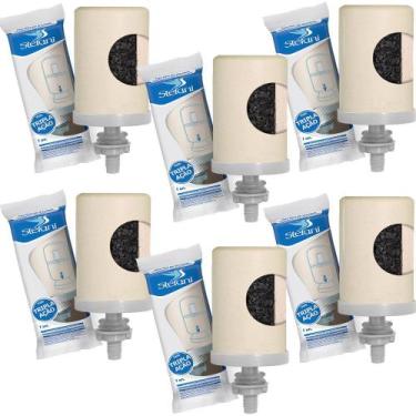 Imagem de Kit 6 Velas Esterilizante Tripla Ação Stefani para Filtros de Barro