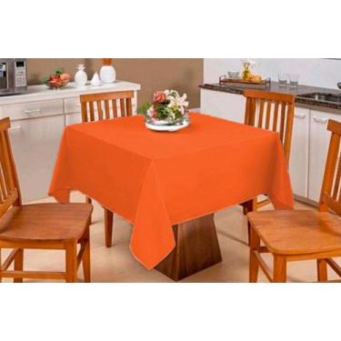 Imagem de 15 Toalha De Mesa 1,50 x 1,00 Tecido Oxford - Poli, Laranja
