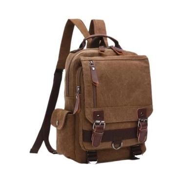 Imagem de Mochila Vintage De Lona Para Mulheres MARKROYAL, Bolsa De Ombro Fashio