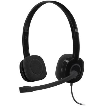 Imagem de Fone de Ouvido com Microfone Headset H151 981-000587 Logitech
