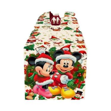 Imagem de Toalha De Mesa Retangular Com Estampa Do Mickey Mouse Para Mesas De Ja