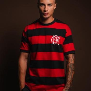 Imagem de Camisa Flamengo Retrô 1973 Nº 10 Zico Masculina-Masculino