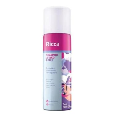 Imagem de Shampoo A Seco Ricca De Bolso Remove Oleosidade Berry 50ml