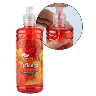 Imagem de Sabonete Liquido Tok Bothanico Pitanga 500ml Nutrição Hidratação Pele 