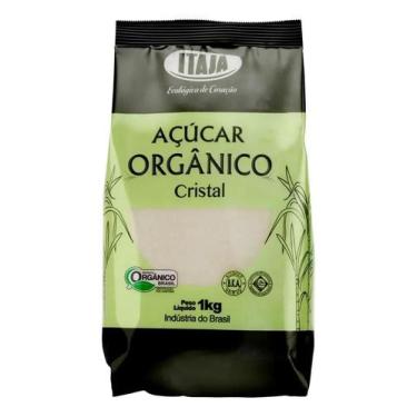 Imagem de Açúcar Cristal Orgânico Itajá Pacote 1Kg