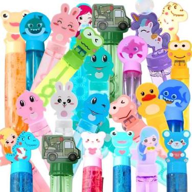 Imagem de Kit 24 Bolha Sabão Lembrancinha Aniversário Bolhinha Prenda - Congratu