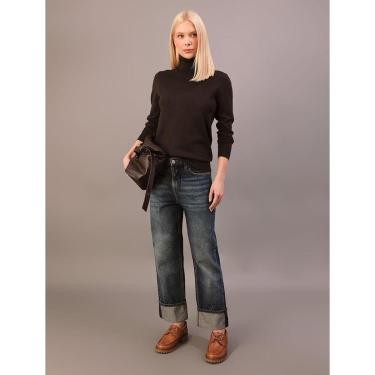 Imagem de Tricot Feminino Gola Alta Calvin Klein Jeans - Cafe-Feminino