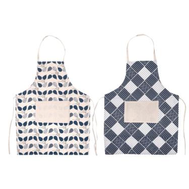 Imagem de Avental com Bolso 70x58cm para Proteger Roupas em Poliéster com Bolso Frontal para Cozinha Casíta