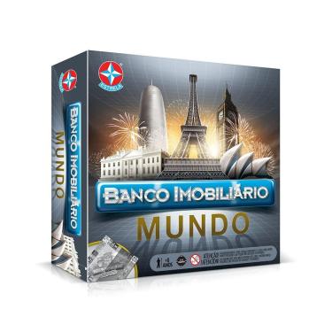 Imagem de Jogo Banco Imobiliário Mundo - Estrela