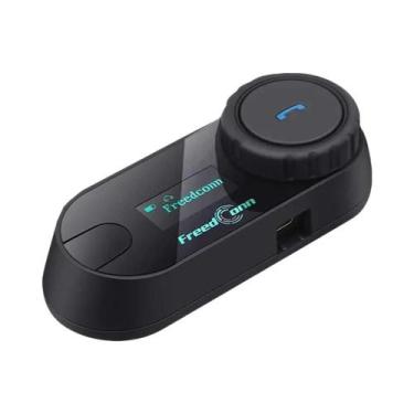 Imagem de Intercomunicador Bluetooth Para Motocicleta, Headset Sem Fio, Comunica