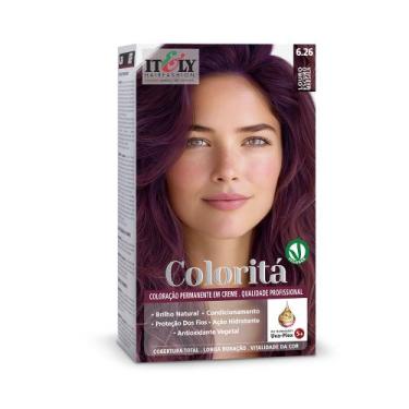 Imagem de Tinta de Cabelo Itely Coloritá Louro Escuro Marsala 6.26