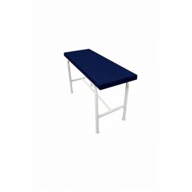 Imagem de Maca Mesa Exame Clínico Pediátrica Azul Marinho - Metal Solution