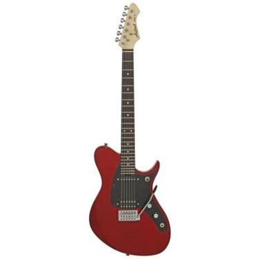 Imagem de Guitarra Elétrica Aria Pro II J-1 com 24 Trastes e Captadores Alnico-5 Candy Apple Red...