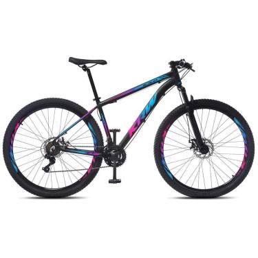 Imagem de Bicicleta KRW Aro 29 Alumínio 21 Velocidades MTB Shimano TZ Freio a Disco Suspensão Dia...