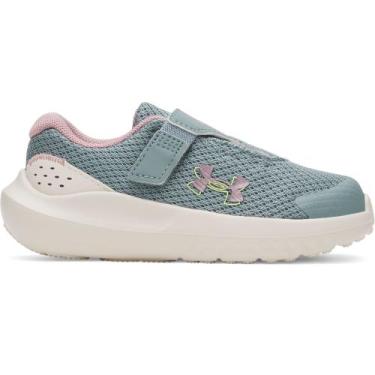 Imagem de Tênis de Corrida Under Armour Surge 4 Infantil, Rosa, 26