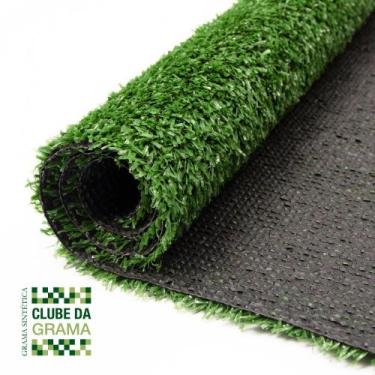 Imagem de Grama Sintética Artifical Decorativa 12mm verde jardim 1 m² 2m x 0,50m