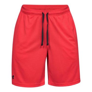 Imagem de Shorts de Treino Under Armour Tech Mesh Masculino, Vermelho, G