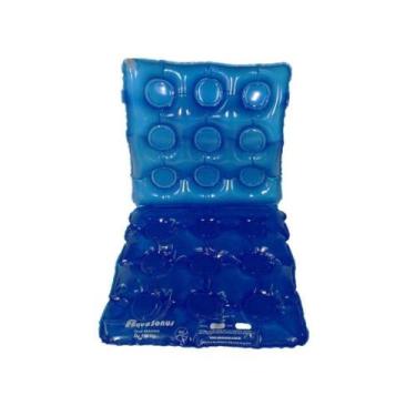 Imagem de Almofada Caixa De Ovo De Gel Quadrada com Encosto Aquasonus