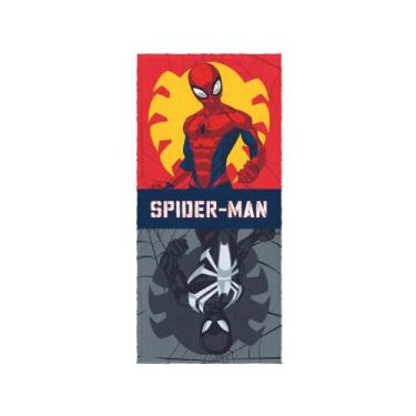 Imagem de Toalha de banho infantil felpuda personagens-lepper, SPIDER MAN-HOMEM 