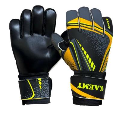 Imagem de Luva Goleiro Kaemy Profissional Adulto - K141, Amarelo, 9