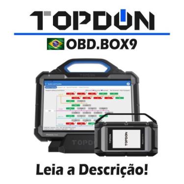 Imagem de Scanner topdon phoenix max  tablet militar 13.3 +osciloscopio+13montad