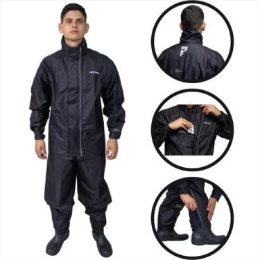 Imagem de Capa chuva nylon storm masculino preto xgg - PIONEIRA