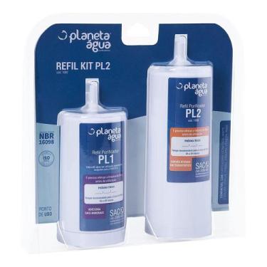 Imagem de Filtro Refil PL1 e PL2 para Purificadores Latina - Planeta Água