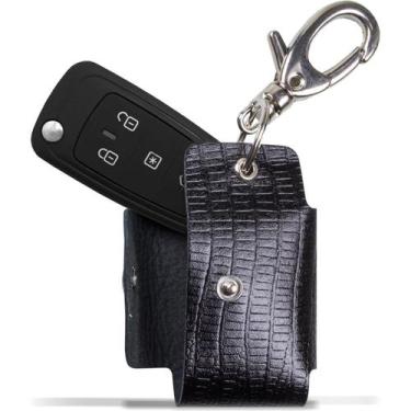 Imagem de Porta Chave Canivete em Couro PC921 - Artlux, Preto