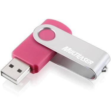 Imagem de Pen Drive Twist 16gb Usb 2.0 Rosa Pd688 Multilaser