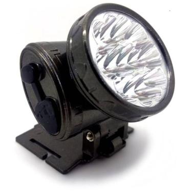 Imagem de Lanterna De Cabeça 13 Led Muito Forte Recarregável  Camping - Yajia/DP