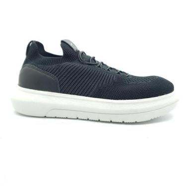 Imagem de Sapatênis Ferracini Masculino 8289, 40, Preto, Chumbo