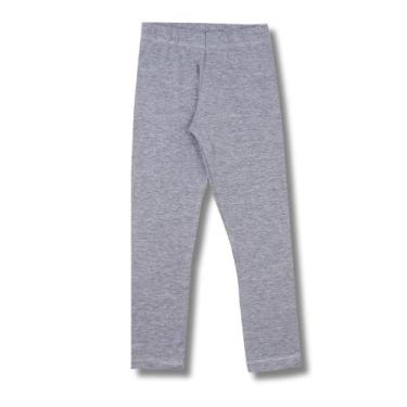 Imagem de Calça Legging Juvenil e Infantil Feminino - TECIA, Cinza, 8