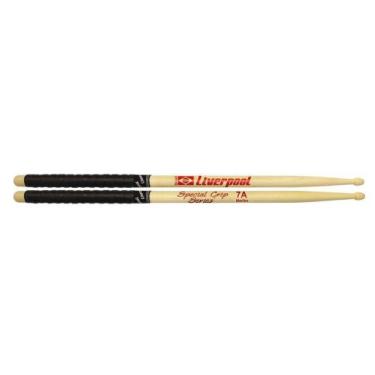 Imagem de Baqueta Special Grip Liverpool SG-7AM Ponta de Madeira