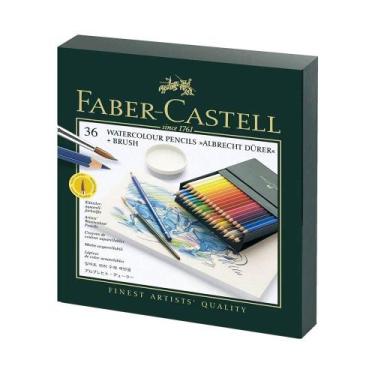 Imagem de Lápis de Cor Aquarelável Faber Castell Albrecht Durer 36 Pçs