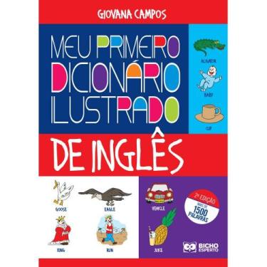 Imagem de Dicionário Ilustrado de Inglês - Autora: Giovana Campos - Capa Mole - 