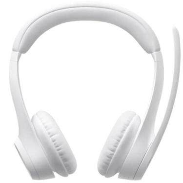 Imagem de Headset Logitech Sem Fio Bluetooth Zone 300 - Branco