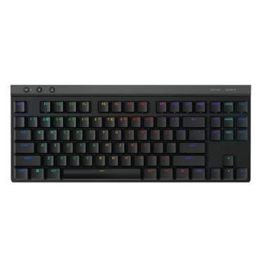 Imagem de Teclado Mecânico Gamer Sem fio Logitech G515 TKL Preto - 920-012868