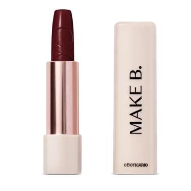 Imagem de Batom Cremoso Make B. Urban Ballet 3,6g - Maquiagem, Vinho Lace Wine