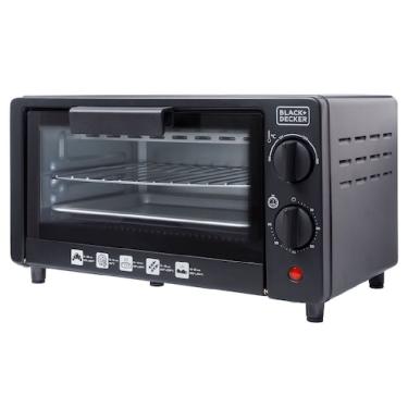 Imagem de Forno Elétrico com Timer de Bancada Black + Decker FT9N-BR 9L 800W Preto 110V