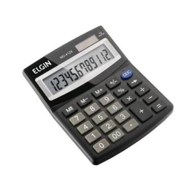 Imagem de Calculadora Mesa Visor 12 Dig. Mv4124 Elgin