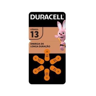 Imagem de 6 Baterias Auditivas 13 Duracell