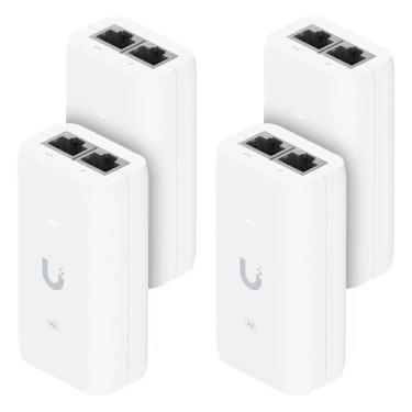 Imagem de 4 Fontes Injetores PoE Ubiquiti 48V 0.32A 15W Unifi  Adaptadores Para 