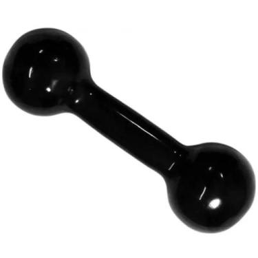 Imagem de Halter Peso Emborrachado 2Kg Unibrás Unidade, Preto, Único