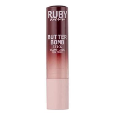 Imagem de Gloss em bastão stick butter bomb lava cake ruby kisses - KISS NEW YOR