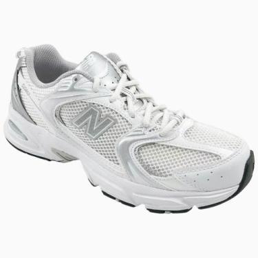 Imagem de Tenis Masculino Confortavel Dia a dia Casual 530 New Balance, Branco, 